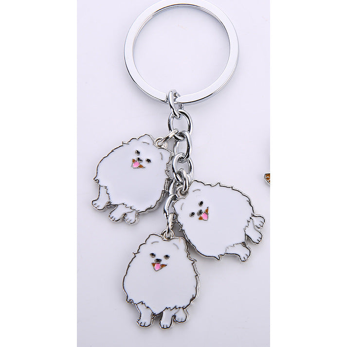 Wholesale Zinc Alloy Pet Dog Car Key Ring